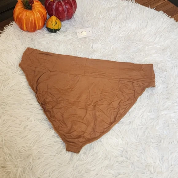 2pcs SKIMS SLEEP BRIEF/ CAMEL/4X/NWT - Picture 8 of 15